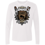 T-Shirts White / Small Evil Crest Men's Premium Long Sleeve