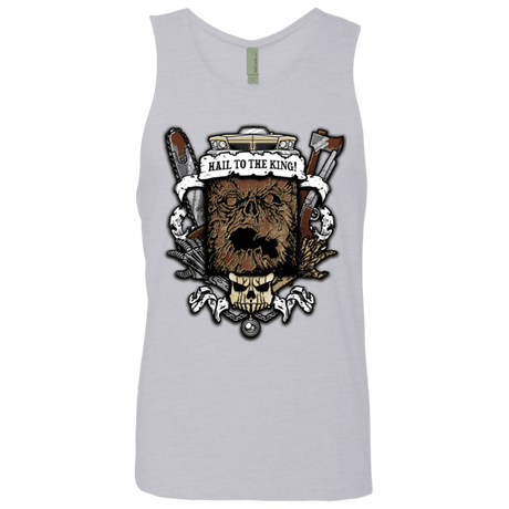 T-Shirts Heather Grey / Small Evil Crest Men's Premium Tank Top