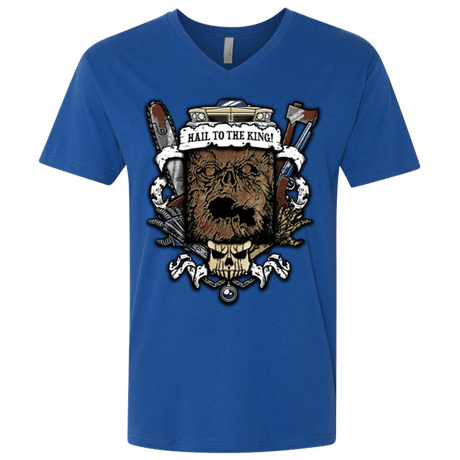 T-Shirts Royal / X-Small Evil Crest Men's Premium V-Neck
