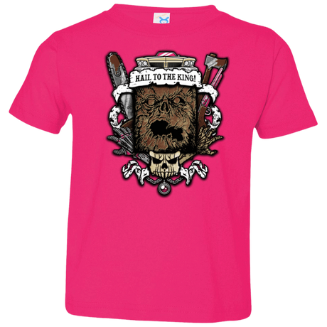 T-Shirts Hot Pink / 2T Evil Crest Toddler Premium T-Shirt