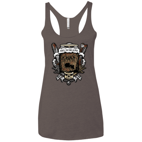T-Shirts Macchiato / X-Small Evil Crest Women's Triblend Racerback Tank
