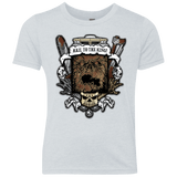 T-Shirts Heather White / YXS Evil Crest Youth Triblend T-Shirt