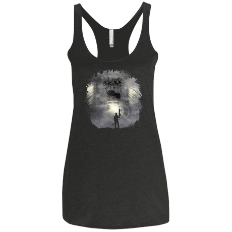 T-Shirts Vintage Black / X-Small Evil Darkness Women's Triblend Racerback Tank