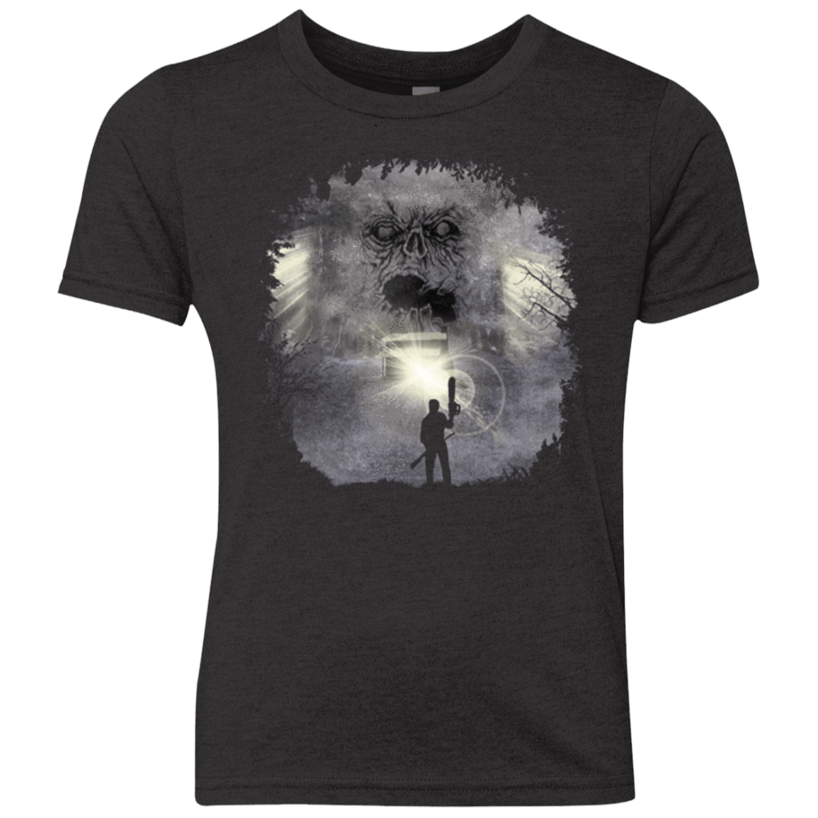T-Shirts Vintage Black / YXS Evil Darkness Youth Triblend T-Shirt