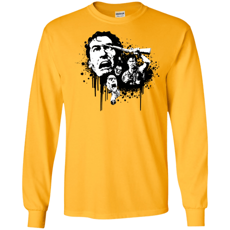 T-Shirts Gold / S Evil Dead Legend Men's Long Sleeve T-Shirt