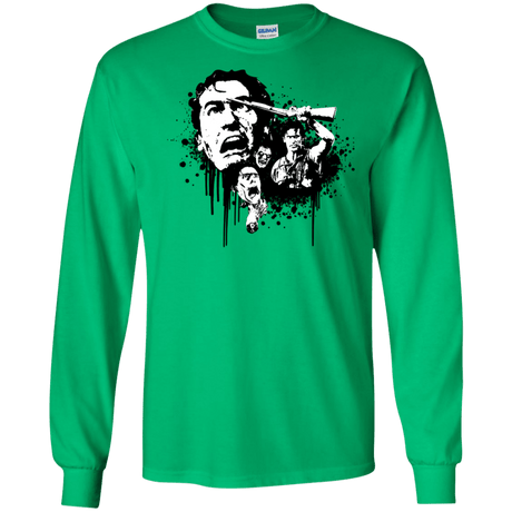 T-Shirts Irish Green / S Evil Dead Legend Men's Long Sleeve T-Shirt