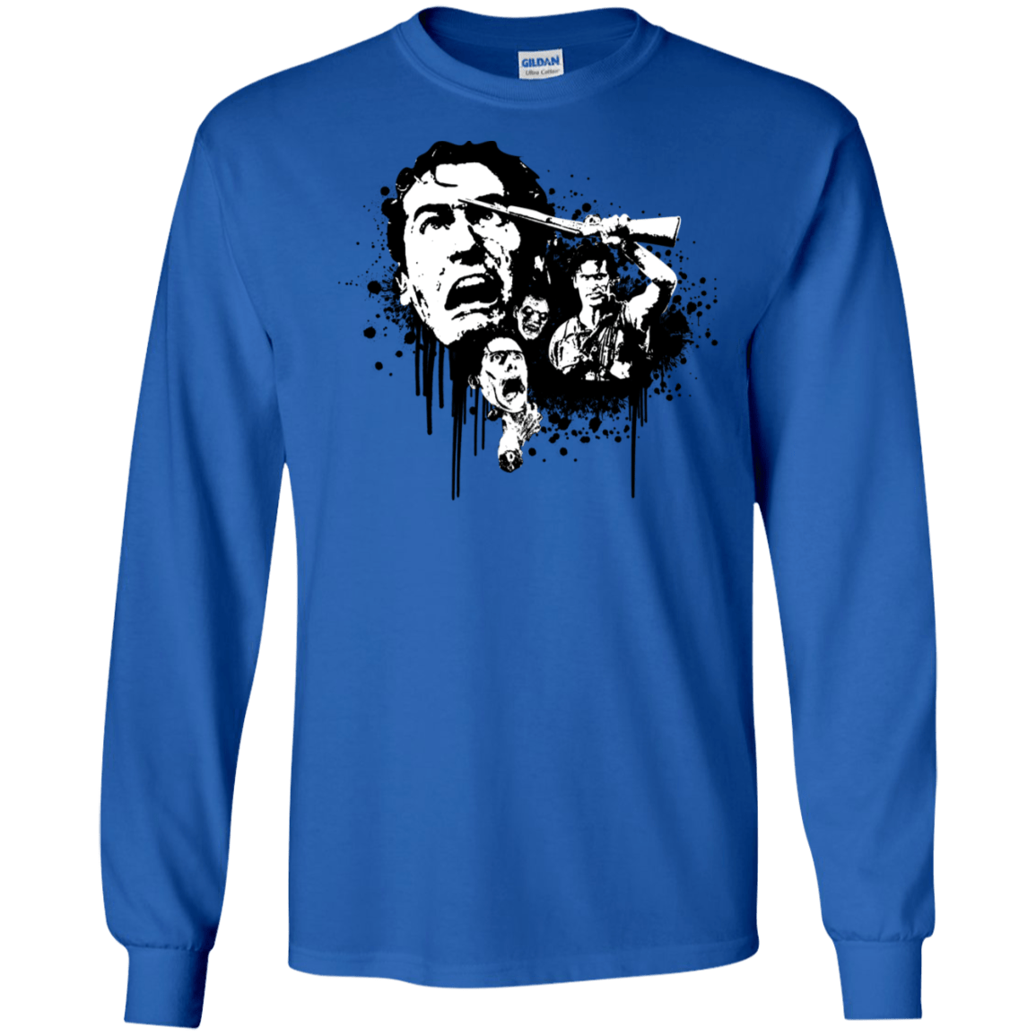 T-Shirts Royal / S Evil Dead Legend Men's Long Sleeve T-Shirt