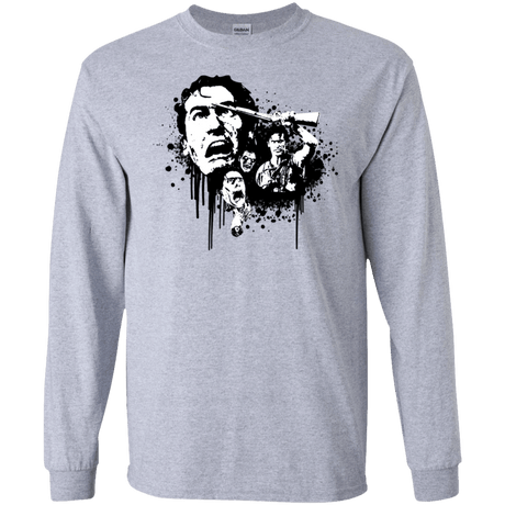 T-Shirts Sport Grey / S Evil Dead Legend Men's Long Sleeve T-Shirt