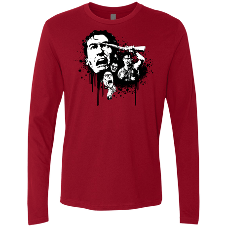 T-Shirts Cardinal / S Evil Dead Legend Men's Premium Long Sleeve
