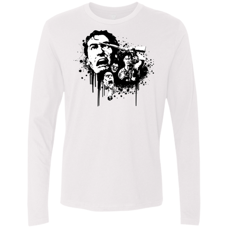 T-Shirts White / S Evil Dead Legend Men's Premium Long Sleeve