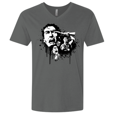 T-Shirts Heavy Metal / X-Small Evil Dead Legend Men's Premium V-Neck