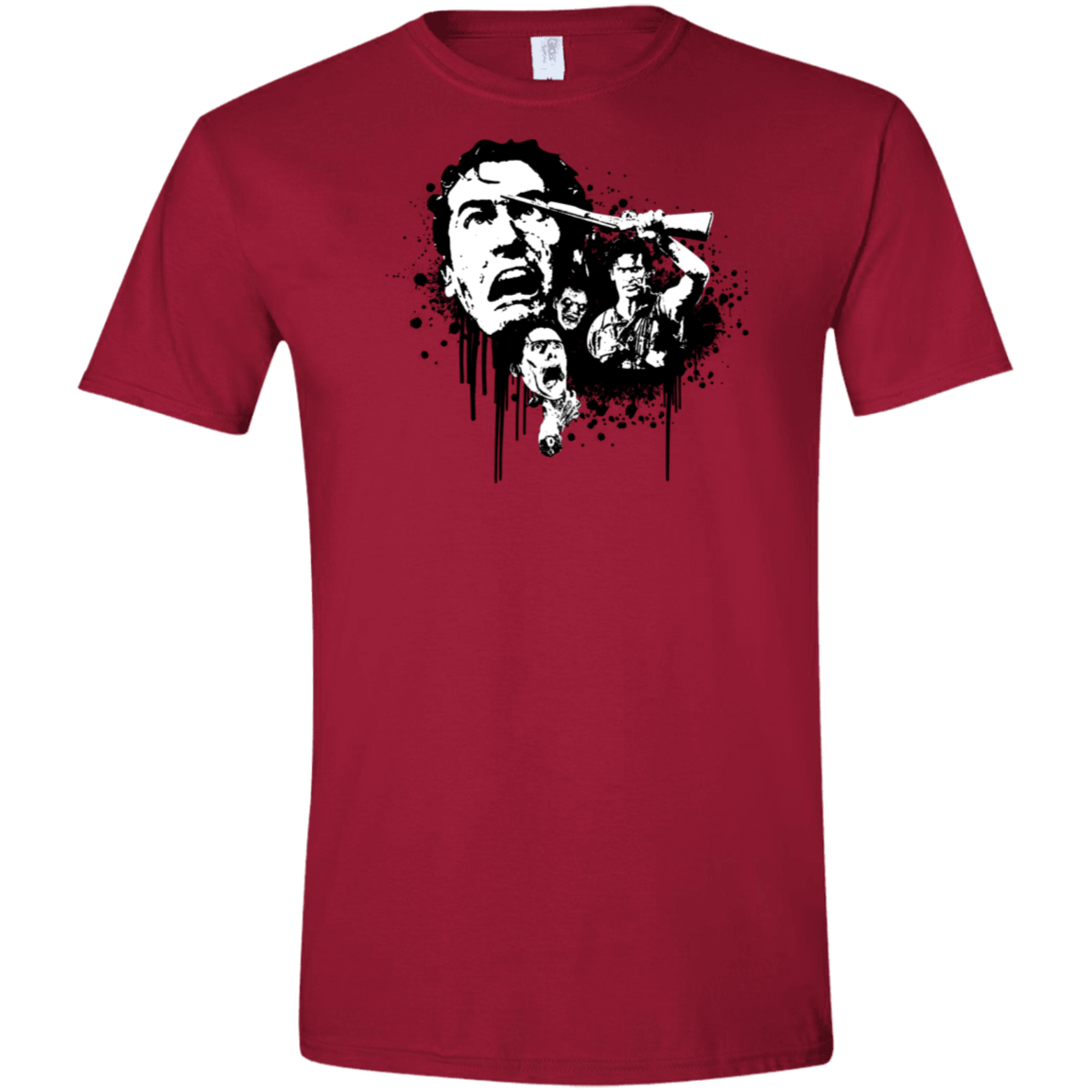 T-Shirts Cardinal Red / S Evil Dead Legend Men's Semi-Fitted Softstyle