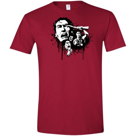 T-Shirts Cardinal Red / S Evil Dead Legend Men's Semi-Fitted Softstyle