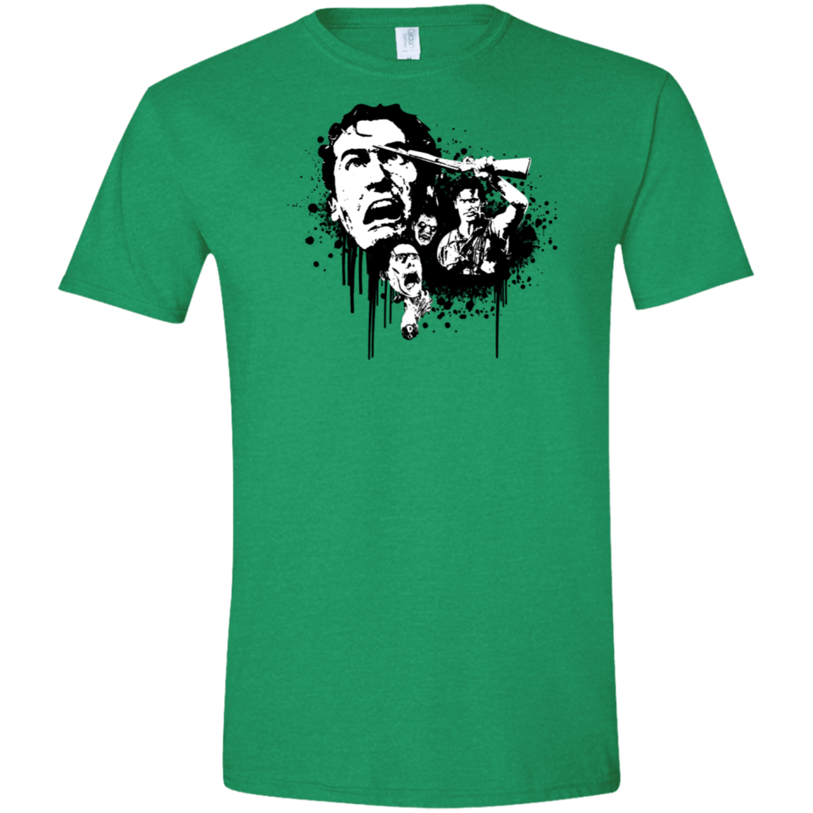 T-Shirts Heather Irish Green / S Evil Dead Legend Men's Semi-Fitted Softstyle