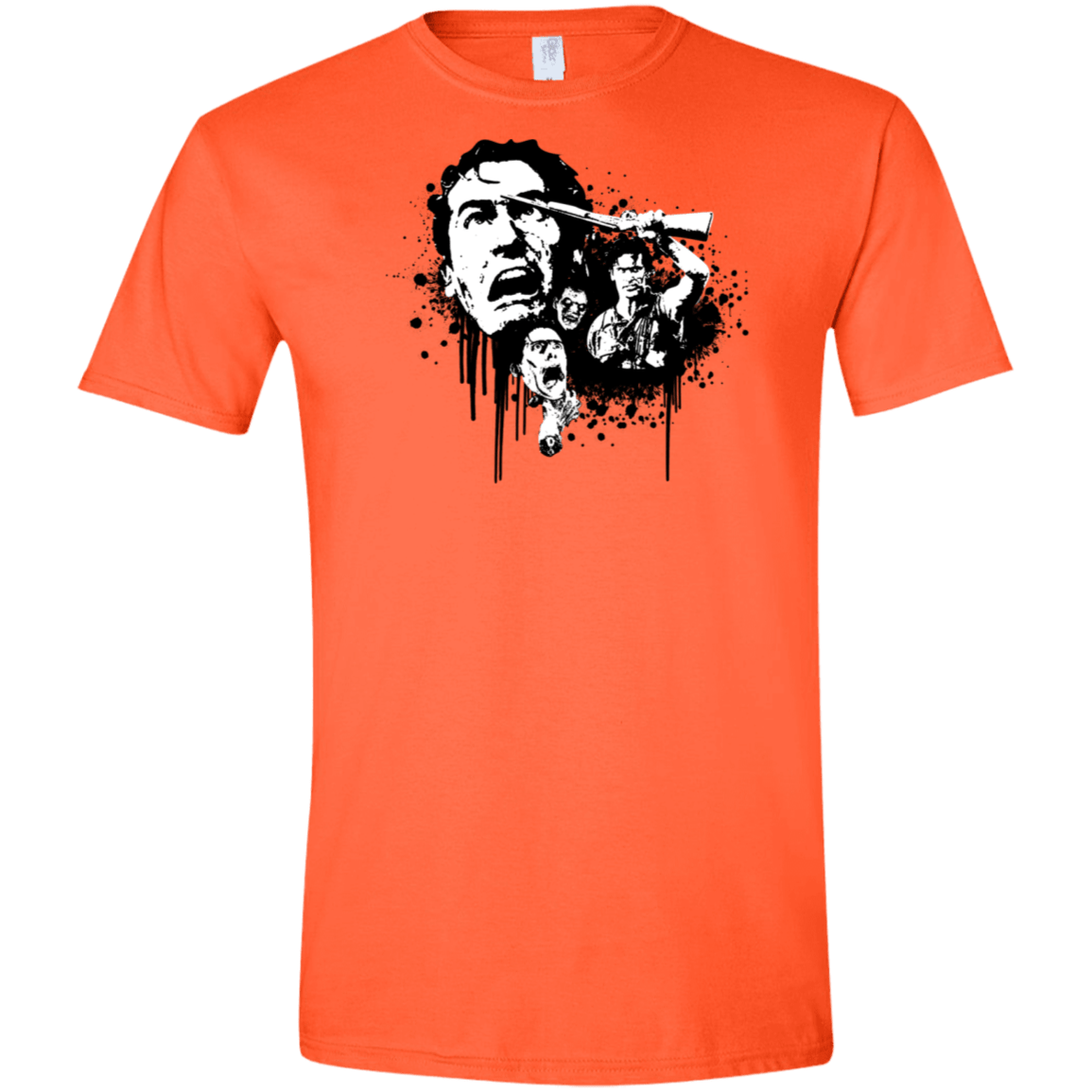 T-Shirts Orange / S Evil Dead Legend Men's Semi-Fitted Softstyle
