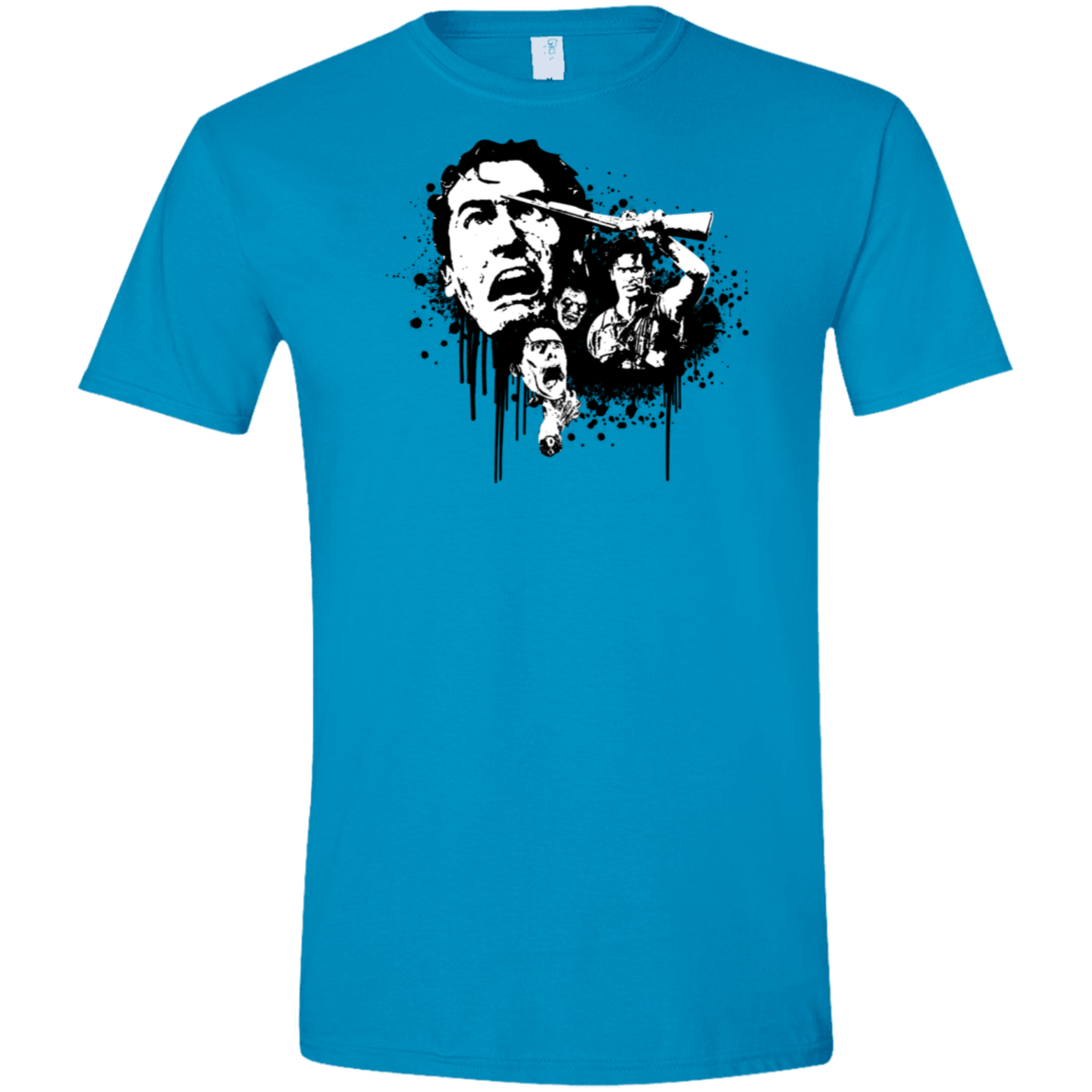 T-Shirts Sapphire / S Evil Dead Legend Men's Semi-Fitted Softstyle