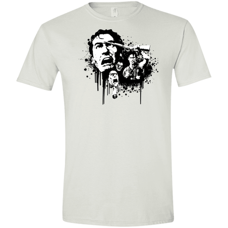 T-Shirts White / X-Small Evil Dead Legend Men's Semi-Fitted Softstyle