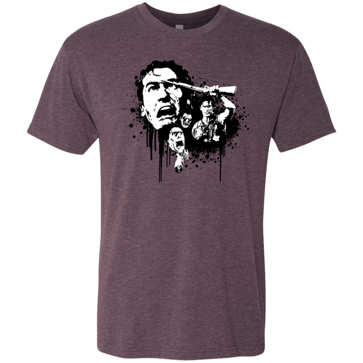 T-Shirts Vintage Purple / S Evil Dead Legend Men's Triblend T-Shirt