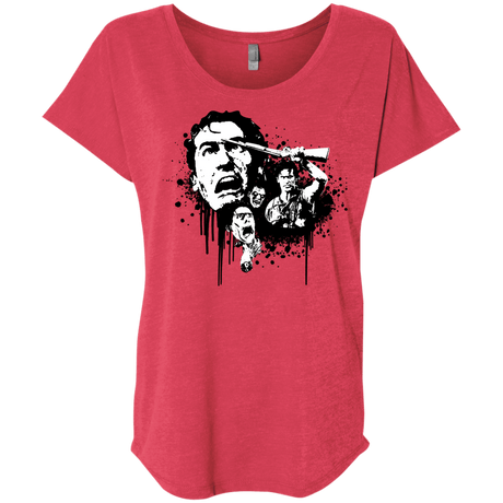 T-Shirts Vintage Red / X-Small Evil Dead Legend Triblend Dolman Sleeve