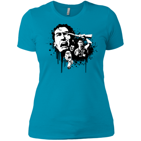 T-Shirts Turquoise / X-Small Evil Dead Legend Women's Premium T-Shirt
