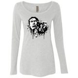 T-Shirts Heather White / S Evil Dead Legend Women's Triblend Long Sleeve Shirt