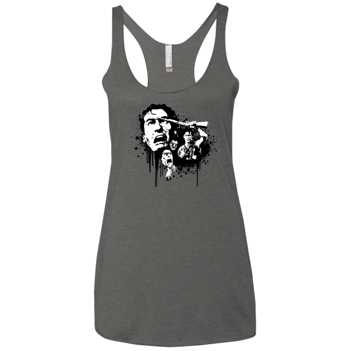 T-Shirts Premium Heather / X-Small Evil Dead Legend Women's Triblend Racerback Tank