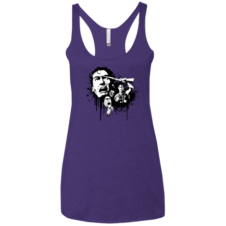 T-Shirts Purple Rush / X-Small Evil Dead Legend Women's Triblend Racerback Tank