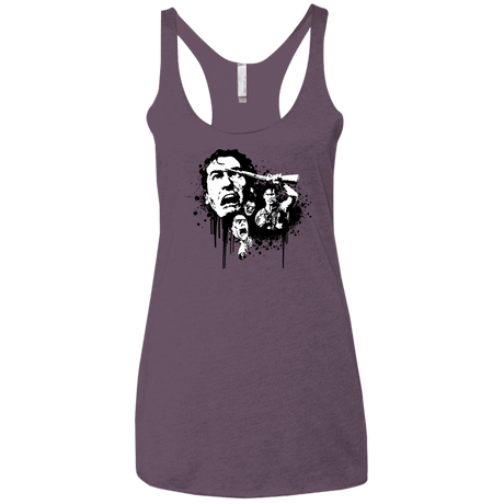 T-Shirts Vintage Purple / X-Small Evil Dead Legend Women's Triblend Racerback Tank