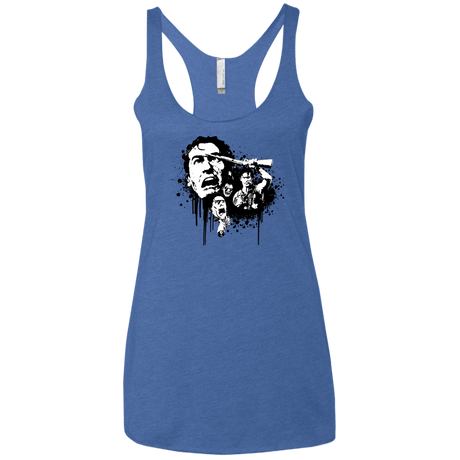 T-Shirts Vintage Royal / X-Small Evil Dead Legend Women's Triblend Racerback Tank