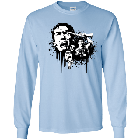 T-Shirts Light Blue / YS Evil Dead Legend Youth Long Sleeve T-Shirt