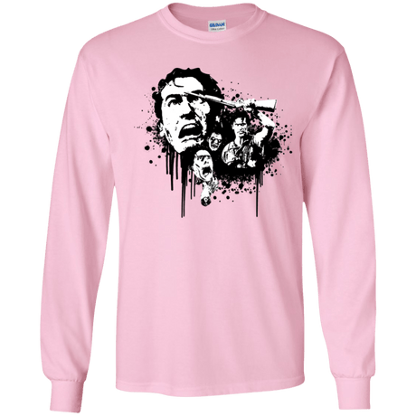 T-Shirts Light Pink / YS Evil Dead Legend Youth Long Sleeve T-Shirt