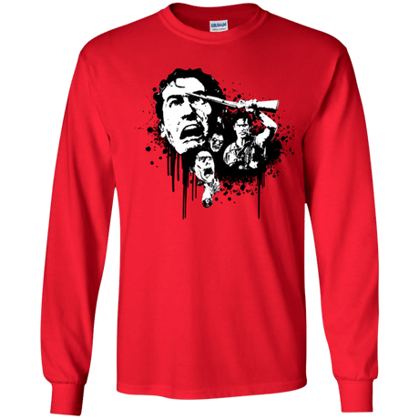 T-Shirts Red / YS Evil Dead Legend Youth Long Sleeve T-Shirt