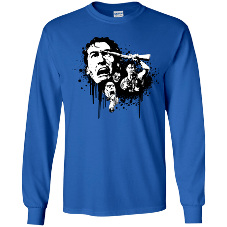 T-Shirts Royal / YS Evil Dead Legend Youth Long Sleeve T-Shirt