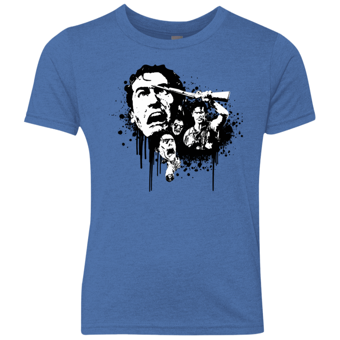 T-Shirts Vintage Royal / YXS Evil Dead Legend Youth Triblend T-Shirt