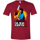 T-Shirts Cardinal Red / S Evil Dead Redemption II Men's Semi-Fitted Softstyle