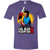 T-Shirts Heather Purple / S Evil Dead Redemption II Men's Semi-Fitted Softstyle