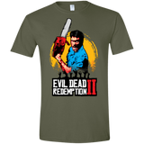 T-Shirts Military Green / S Evil Dead Redemption II Men's Semi-Fitted Softstyle