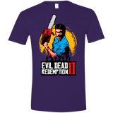 T-Shirts Purple / S Evil Dead Redemption II Men's Semi-Fitted Softstyle