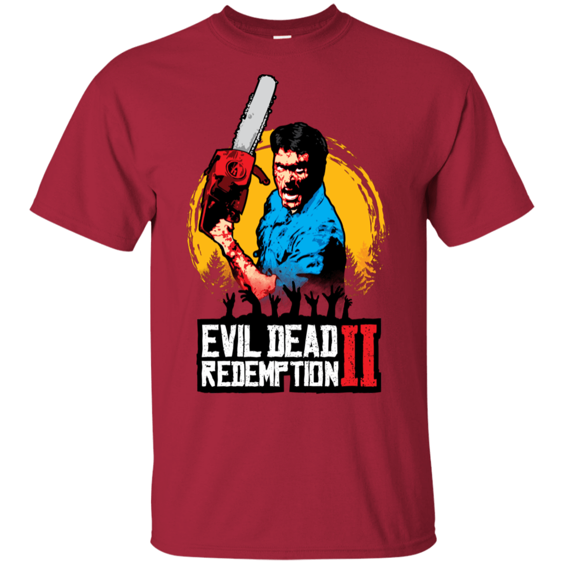 T-Shirts Cardinal / S Evil Dead Redemption II T-Shirt