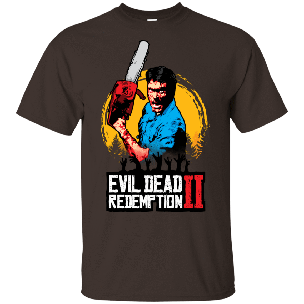 T-Shirts Dark Chocolate / S Evil Dead Redemption II T-Shirt