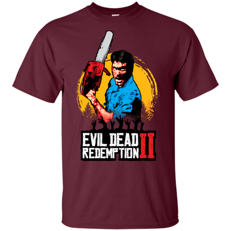 T-Shirts Maroon / S Evil Dead Redemption II T-Shirt