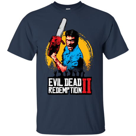 T-Shirts Navy / S Evil Dead Redemption II T-Shirt