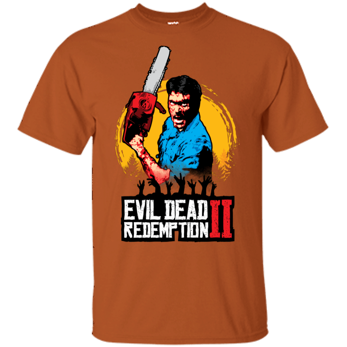 T-Shirts Texas Orange / S Evil Dead Redemption II T-Shirt