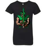 T-Shirts Black / YXS Evil Eye Girls Premium T-Shirt