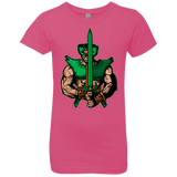 T-Shirts Hot Pink / YXS Evil Eye Girls Premium T-Shirt