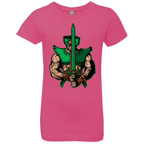 T-Shirts Hot Pink / YXS Evil Eye Girls Premium T-Shirt