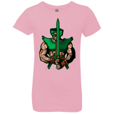 T-Shirts Light Pink / YXS Evil Eye Girls Premium T-Shirt