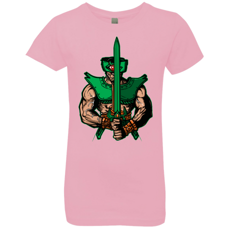 T-Shirts Light Pink / YXS Evil Eye Girls Premium T-Shirt