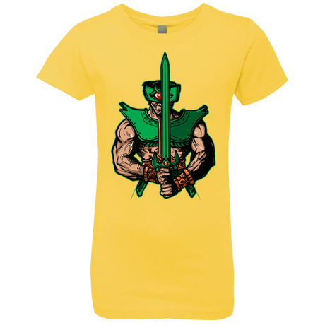 T-Shirts Vibrant Yellow / YXS Evil Eye Girls Premium T-Shirt