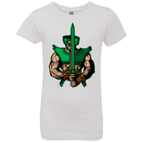 T-Shirts White / YXS Evil Eye Girls Premium T-Shirt